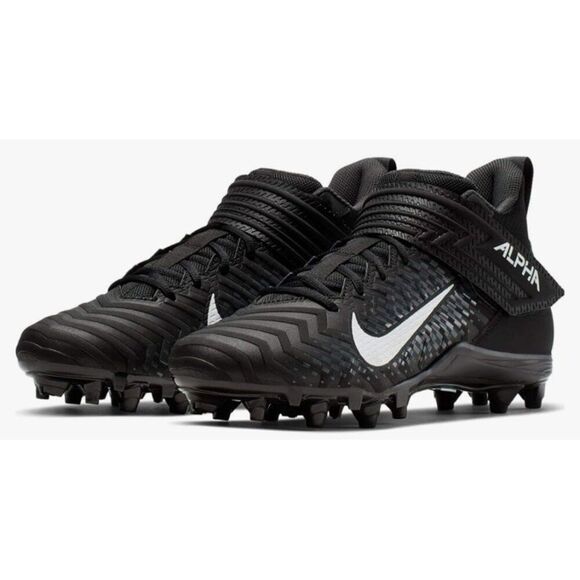 Nike Alpha Black Menace Varsity 2 Men's Football Cleat Size 12 - Picture 1 of 7